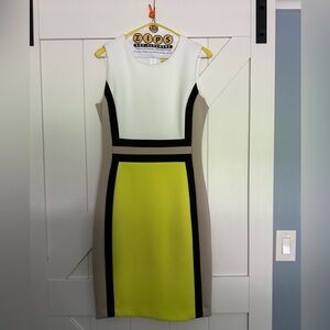 Colorblock dress